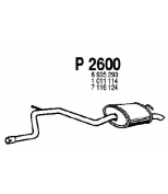 FENNO STEEL - P2600 - Глушитель зад.часть Ford MONDEO 1.6-1.8 93-98